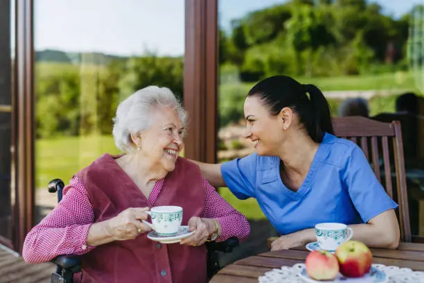 Holiday Pot Luck at the Cerna Care Facility